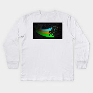 Trevor the Minimalist Kids Long Sleeve T-Shirt